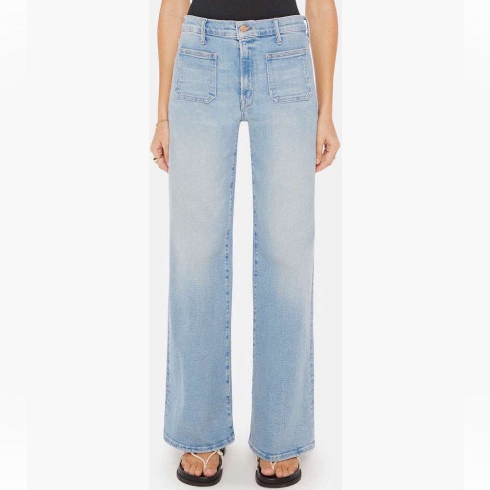 MOTHER Jeans Undercover Sneak patch pocket jeans